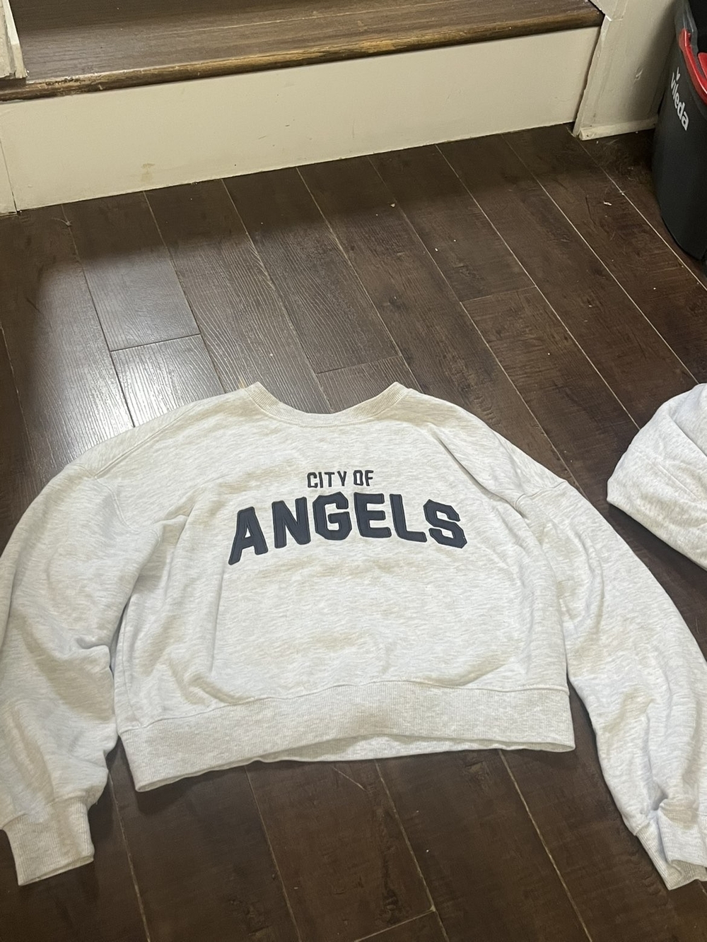 Garage Cream 'City of Angels' Crewneck Sweater